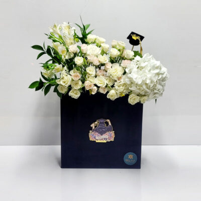 Graduation Fresh flowers black box 3