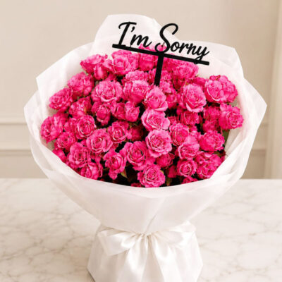 I am sorry bouquet 10