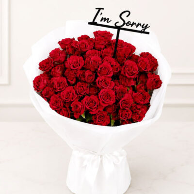 I am sorry bouquet 8