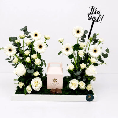 Luxury  baby girl  flowers