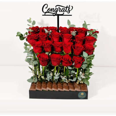 congrats flowers 30