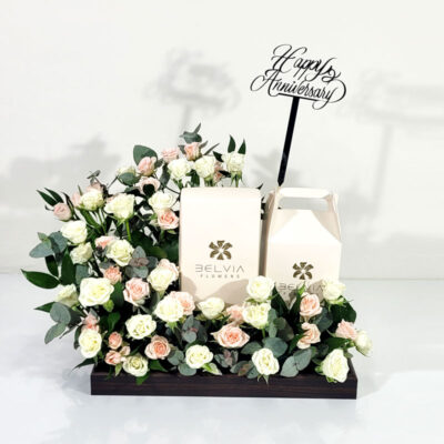 happy anniversary flowers 200