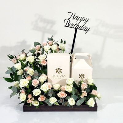 happy birthday flowers 200
