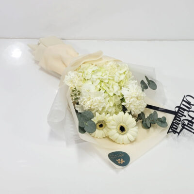 hydrangea hajj bouquet