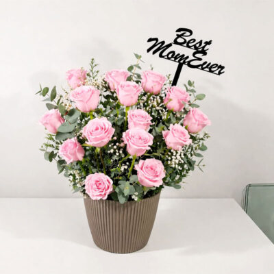 mom pot pink