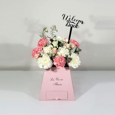welcome back carnation